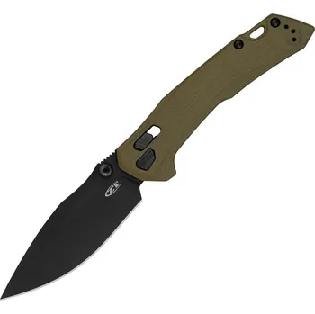 kapesní nůž Zero Tolerance 0203 Black M4 Olive G10