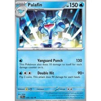 Sběratelská karetní hra Pokémon TEF 049/162 Palafin - Temporal Forces Stav: Near Mint, Verze: REVERSE HOLO