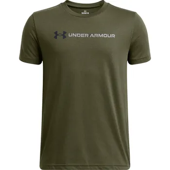 Chlapecké kraťasy Under Armour Marine OD Green 1140574 13 (XL)