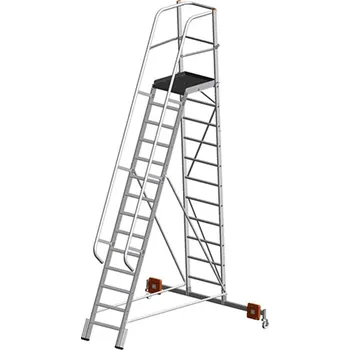 Žebřík KRAUSE 833372 podesta VARIO 14 stupňů o šířce 2,07m