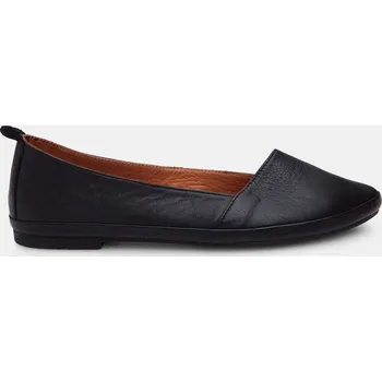 Dámské baleríny Baťa dámské kožené baleríny černé, vel. 36