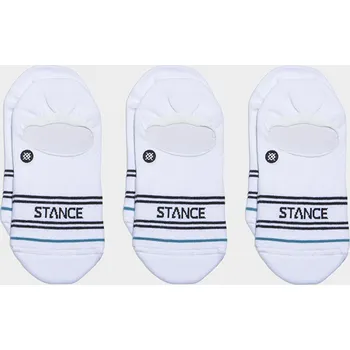 Pánské ponožky Stance Basic 3 Pack No Show (white) L, bílá