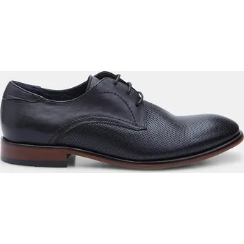 Pánské polobotky Baťa pánské kožené polobotky černé, vel. 45