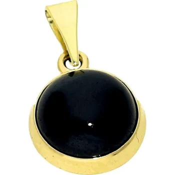 Přívěsek Goldstore Zlatý přívěsek černý onyx Váha: 2.35 g