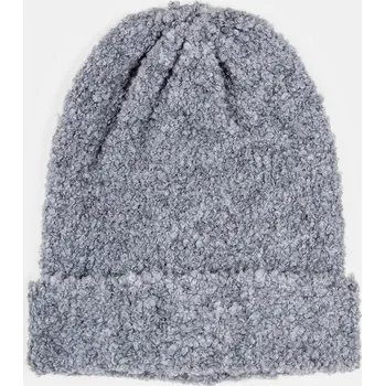 Čepice Baťa zimní úpletová čepice šedé, vel. Černá