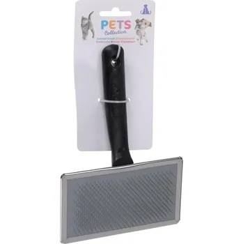 Kartáč pro zvířata DRÁTĚNÝ KARTÁČ PRO PSY ŠIROKÝ 12X19X2,5CM