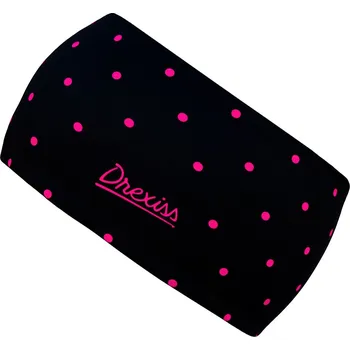 Čelenka Drexiss DOT - BLACK PINK dětská čelenka jaro/léto