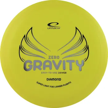Disc golf Latitude 64° DIAMOND Zero Gravity Barva: Žlutá, Váha: 118 g