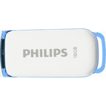 Ukládání dat Philips USB 2.0 16GB Snow Edition Ocean Blue