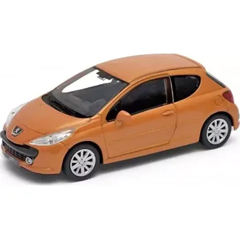 autíčko Welly Kovový model auta Peugeot 207