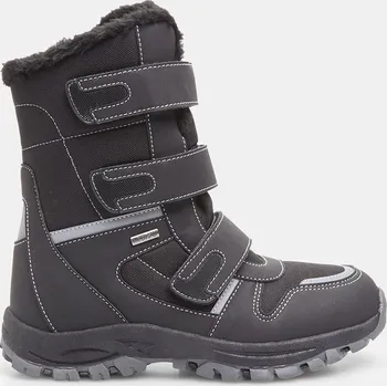 Dívčí zimní obuv Baťa dětská zimní obuv s membránou černé, vel. 34