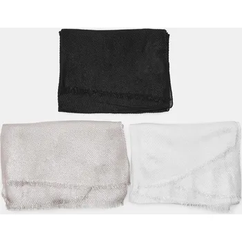 Baťa dámský třpytivý šál vícebarevné, vel. Černá