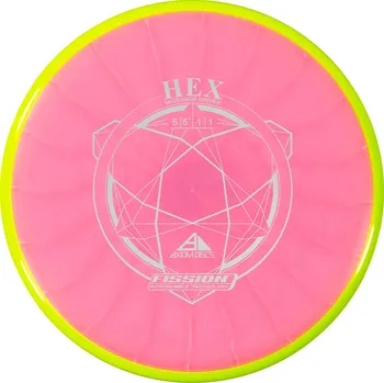 Disc golf Axiom Discs HEX Fission Barva: Bílo-růžová, Váha: 163 g