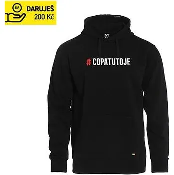 Pánské oblečení Mikina COPATUTOJE - black velikost XXL