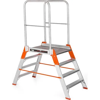 Žebřík ALVE PREMIUM 97303 můstek oboustranný 2x3 stupně