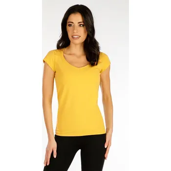 Dámské tričko Litex Dámské triko s krátkým rukávem 5F263 hořčicová M