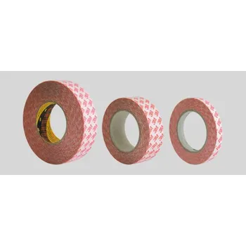 Lepicí páska Hranipex Oboustranná lepicí páska 3M Hranitape červená šíře 38 mm Návin: 25 m