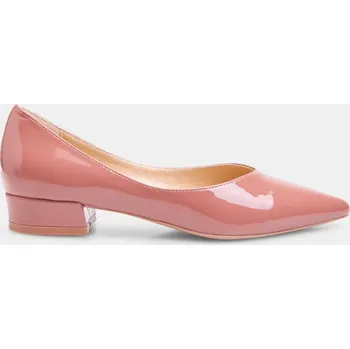 Dámská obuv Baťa dámské lesklé baleríny tělové, vel. 41