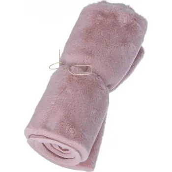 Umělá kožešina-textilie, 160x35cm, RŮŽOVÁ, 1 bal.