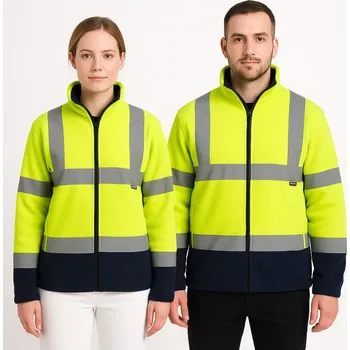 reflexní vesta Fleece bunda reflexní Portwest F301, Žlutá, vel XL