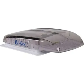 Stropní ventilátor Střešní ventilátor s LED osvětlením Dimatec Di-tec barva transparentní