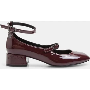 Dámské baleríny Baťa red label dámské mary jane vínové, vel. 36