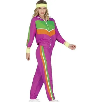 Karnevalový kostým GUIRCA Dámská retro tepláková souprava vel. XL 44/46