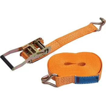 Upínací popruh Kramp Upínací popruh typ 50, 25 kN, s ráčnou a hákem, 9 m