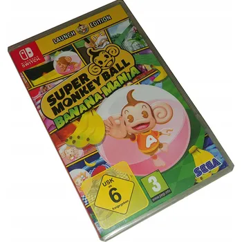 Hra pro Nintendo Switch Super Monkey Ball Banana Mania Launch Edition (Switch)
