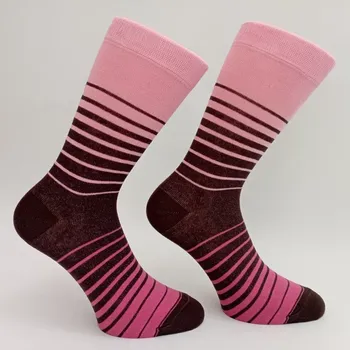 Dámské ponožky Barevné dívčí a dámské ponožky Trepon Laura růžové