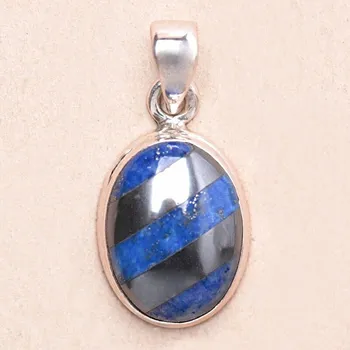 Přívěsek Lapis Lazuli přívěsek stříbro Ag 925 69161 1,7 cm, 3,7 g