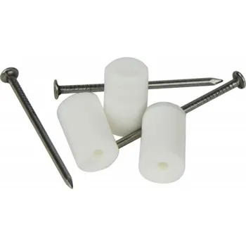 Mezerník bílý na včelařské rámky - 1000 ks (Mezerníky s hřebíčky - Bílé)