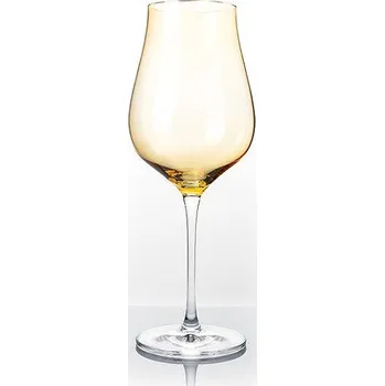 Sklenice B.BOHEMIAN DION Sada sklenic na víno 500 ml Yellow 2 ks