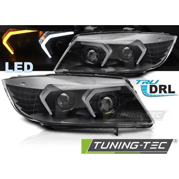 Přední světlomet FULL LED SVĚTLOMETY ČERNé pro BMW E90/E91 05-08