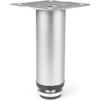 Nábytkové kování In-Design Nábytková nožka MARCELO s rektifikací matný chrom Rektifikační nožky - výška: 100