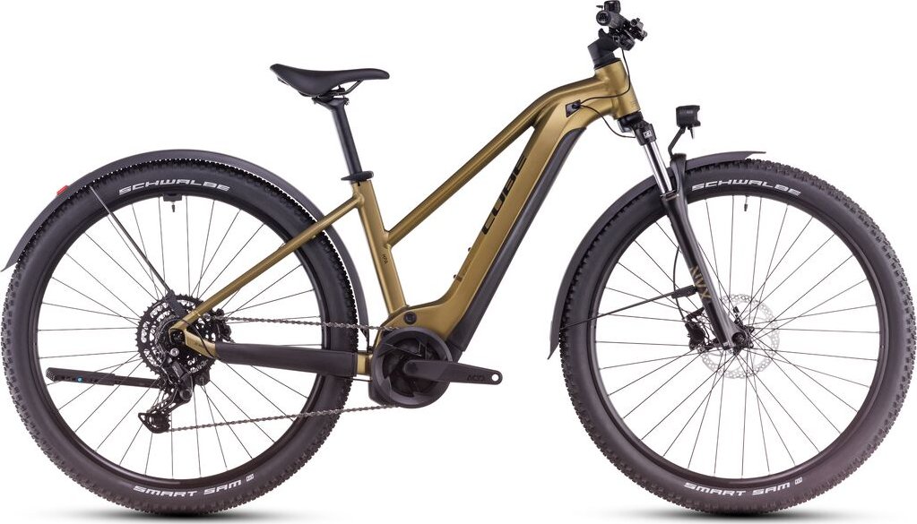 Cube Reaction Hybrid PERFORMANCE ALLROAD Trapeze 27,5 625 goldenlime´n´black 2025 S - 15"