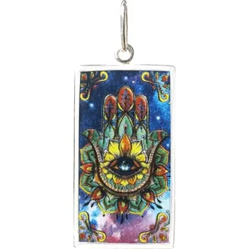 Přívěsek Hamsa 7 Miniartion stříbro