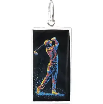 Přívěsek Golfista Miniartion stříbro