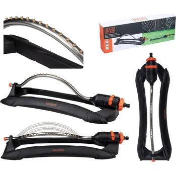 Zavlažovač OSCILAČNÍ ZAVLAŽOVAČ TURBO 19 TRYSKOVÝ BLACK+DECKER
