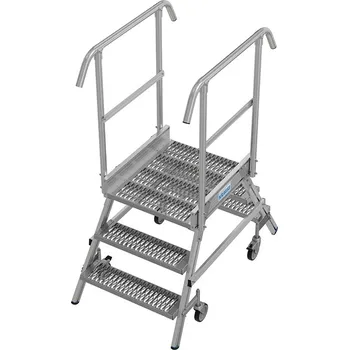 Žebřík KRAUSE 821317 podesta S ROŠTEM jednostranná 2x3 stupně