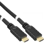 PREMIUMCORD Kabel HDMI High Speed with Ether.4K@60Hz, se zesilovačem,10m, 3x stínění, M/M, zlacené konektory kphdm2r10