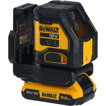 Měřící laser Aku křížový laser DeWALT DCLE34021D1-QW 18 V XR, 2.0 Ah
