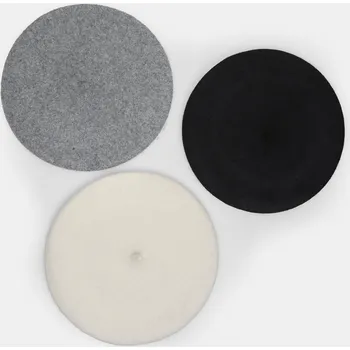 Čepice Baťa dámský vlněný baret vícebarevné, vel. Černá