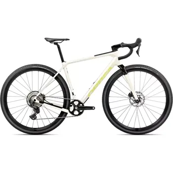 Silniční kolo Gravel ORBEA TERRA M30 TEAM 1x Ivory White-Spicy Lime M