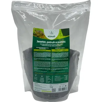 Krmivo pro rybičky Vodnář Krmivo pro ryby Jeseter, pstruh, sumec 1,5 kg