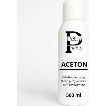 Lak na nehty Petra nehty Aceton kosmetický 500ml