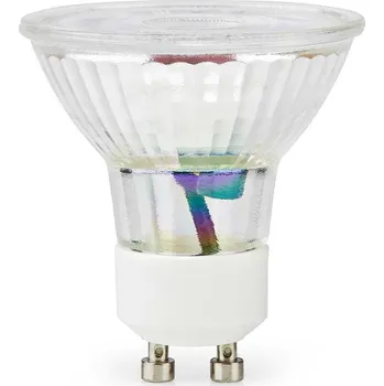 Žárovka NEDIS LED žárovka GU10/ PAR16/ 3 W/ 220 V/ 230 lm/ 2700 K/ teplá bílá/ čirá