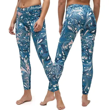 Dámské legíny Kari Traa 622418 SJOLVSAGT TIGHTS modrá L