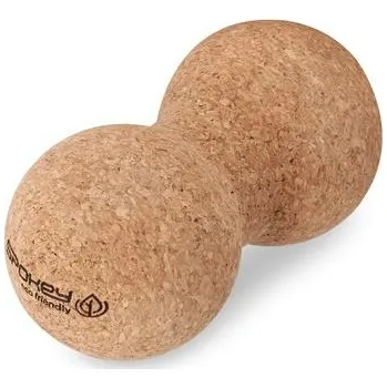 Masážní přístroj Spokey DOUBLE OAK Korkový dvojitý masážní míček, 16 x 8 cm