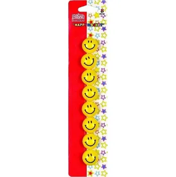Kancelářský nábytek Magnety 8 ks 20 mm na magnetické tabule SMILE ok